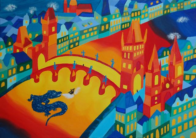 Teasing, 2008, 70x50 cm